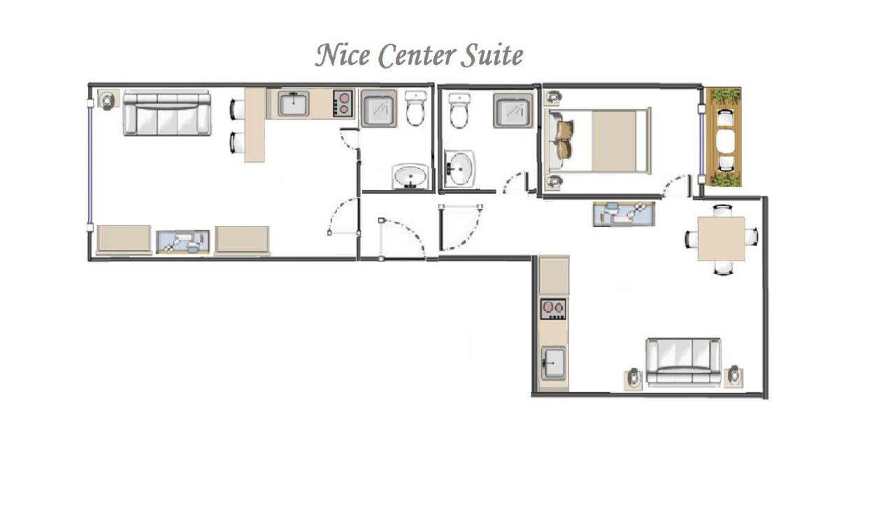 Appartement Centre Flat - Modern, Quiet And Brand New